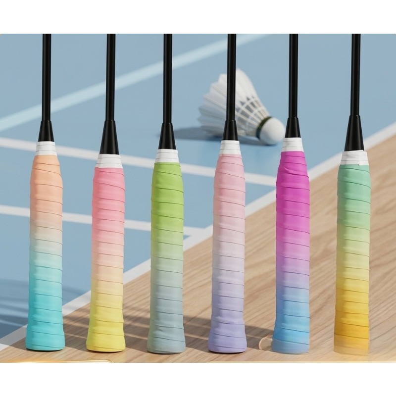 Badminton Grip Tape - Poignée de badminton à dégradé bicolore,