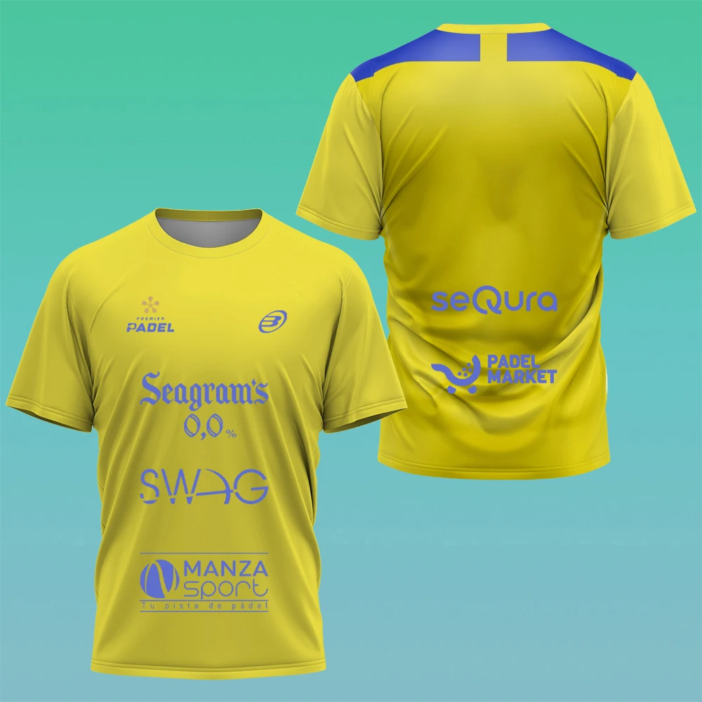 Badminton Png - Nouveau T-shirt pour hommes mode d'été