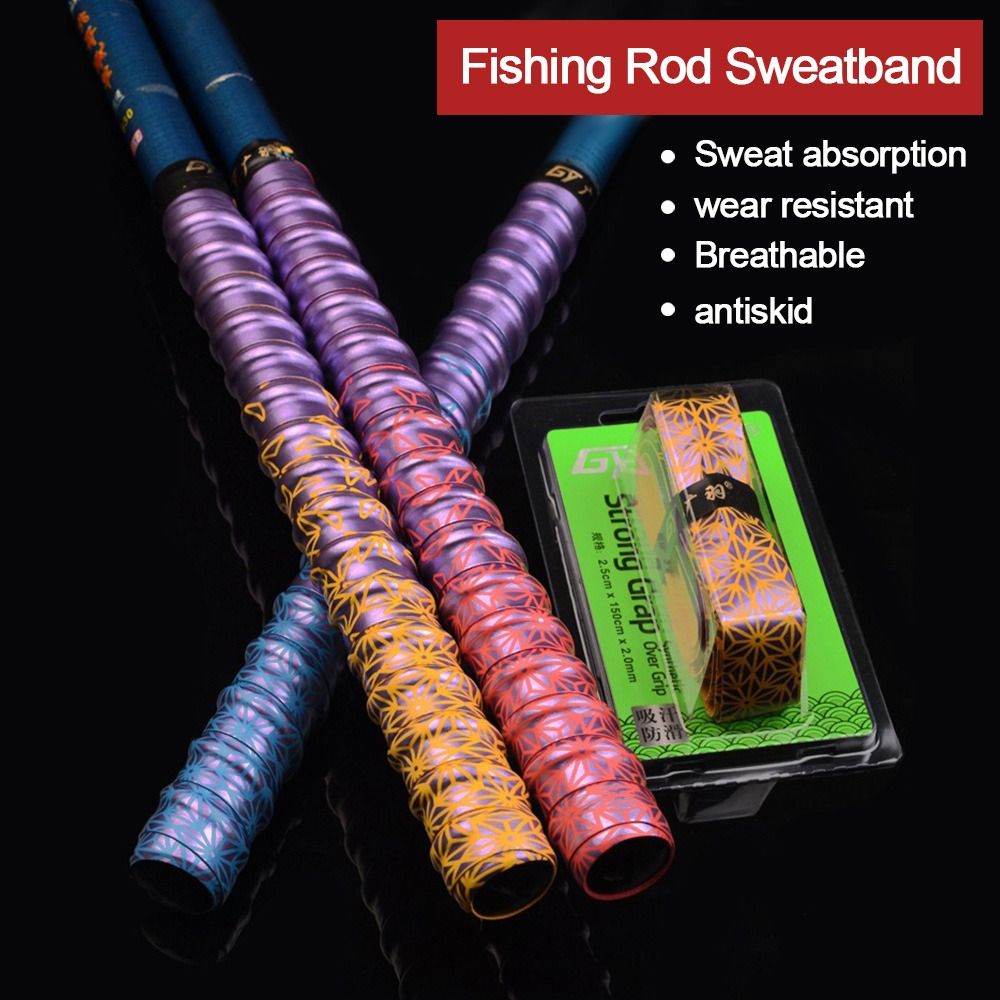 Badminton Grip Tape - Bande anti-transpiration antidérapante pour canne à
