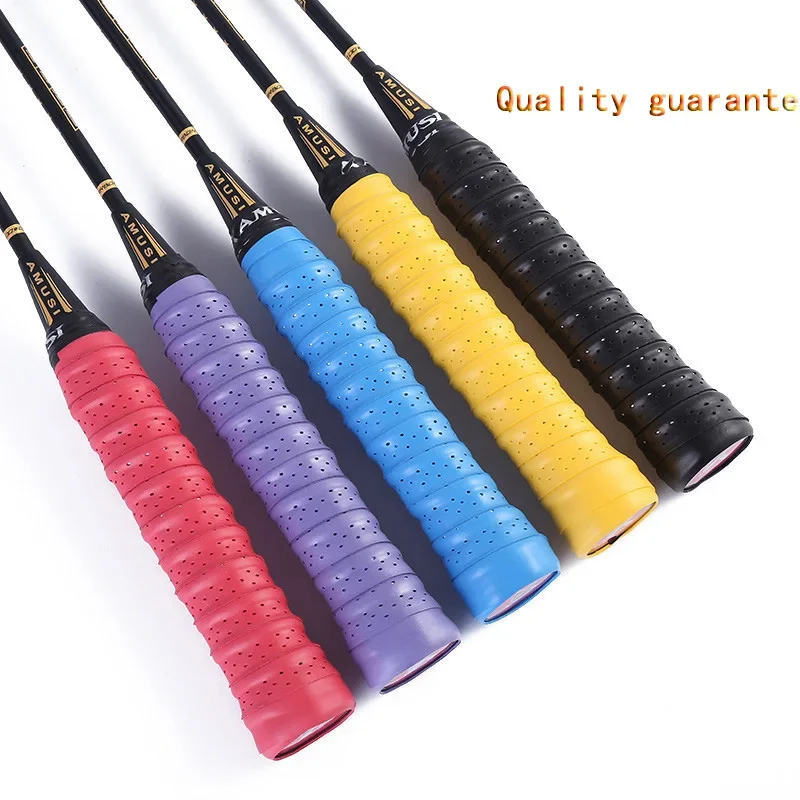 Badminton Grip Tape - 1/4 pièces 6 couleurs Marque Anti-dérapant