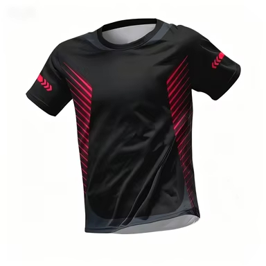 T-shirt décontracté à manches  - Badminton Png avis et prix