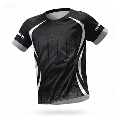 T-shirt décontracté à manches  - Badminton Png avis et prix